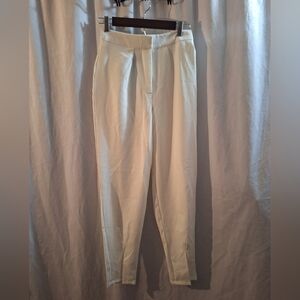 Nasty Gal White Dress Pants